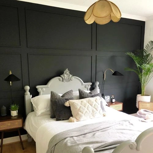 Photo of color Benjamin Moore 2120-20 Black Iron
