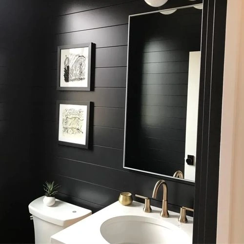 Photo of color Benjamin Moore 2133-20 Black Jack Photo of color Benjamin Moore 2133-20 Black Jack