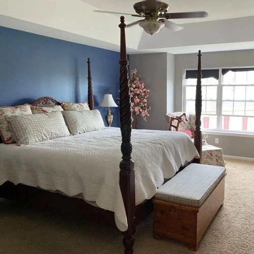 Photo of color Benjamin Moore 832 Blue Heron Photo of color Benjamin Moore 832 Blue Heron