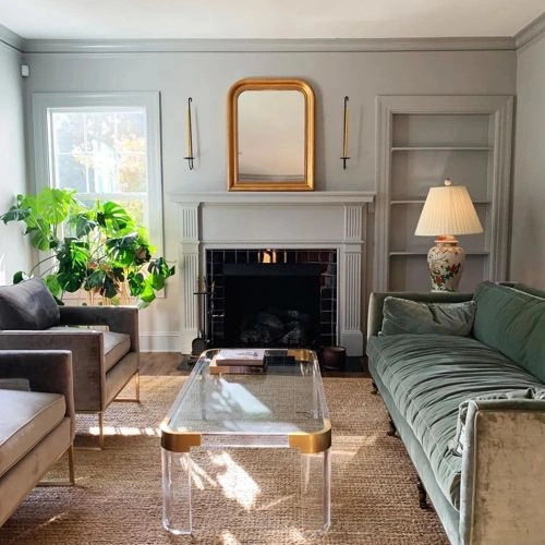 Photo of color Benjamin Moore HC-169 Coventry Gray Photo of color Benjamin Moore HC-169 Coventry Gray