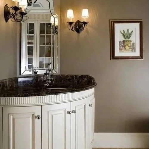Photo of color Benjamin Moore HC-76 Davenport Tan