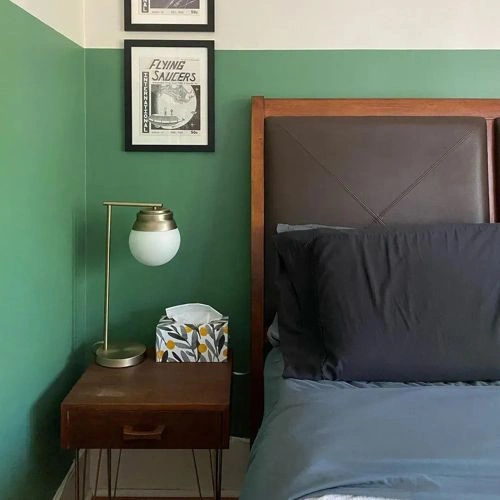 Photo of color Benjamin Moore HC-127 Fairmont Green