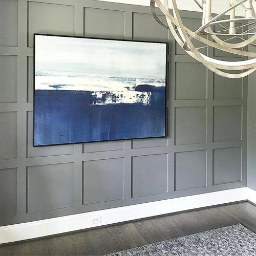 Photo of color Benjamin Moore CW-720 Geddy Gray