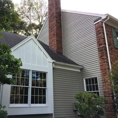 Photo of color Benjamin Moore HC-107 Gettysburg Gray