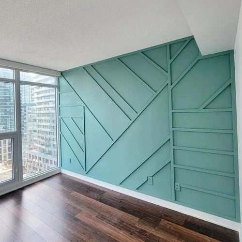 Photo of color Benjamin Moore HC-137 Mill Springs Blue