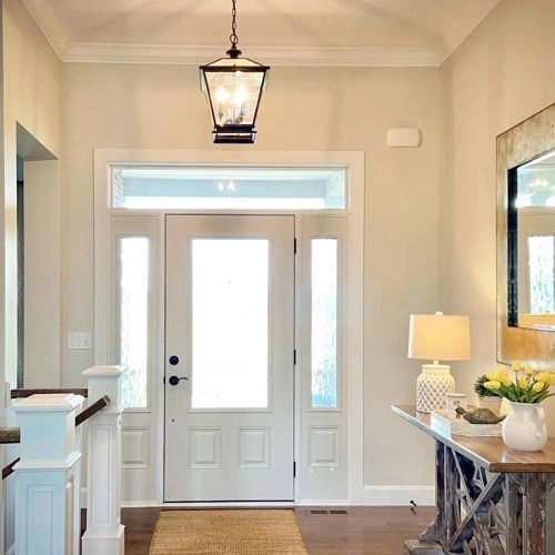 Photo of color Benjamin Moore OC-50 November Rain