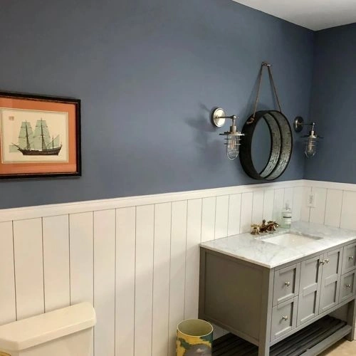 Photo of color Benjamin Moore 2128-40 Oxford Gray