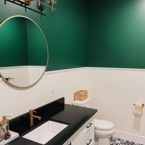 Photo of color Benjamin Moore 2040-10 Rainforest Foliage