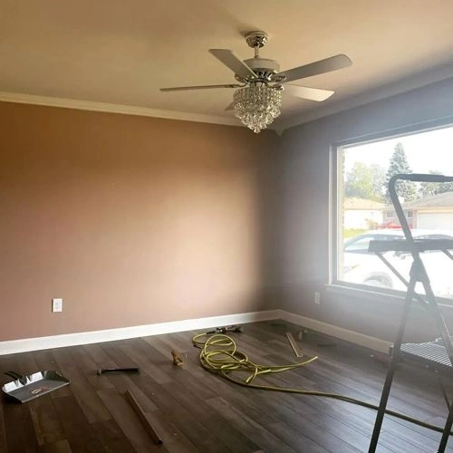 Photo of color Benjamin Moore 2110-40 Seaside Sand