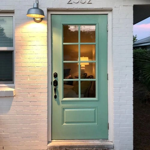 Photo of color Benjamin Moore HC-129 Southfield Green