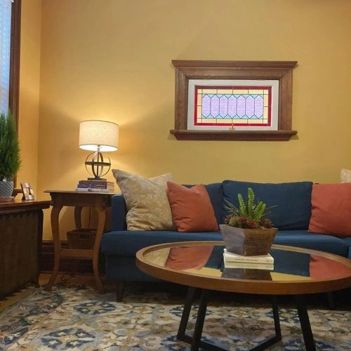 Photo of color Benjamin Moore HC-10 Stuart Gold