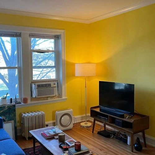 Photo of color Benjamin Moore 2023-40 Sunburst