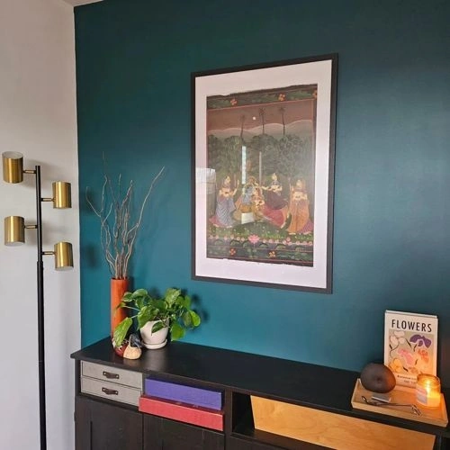 Photo of color Benjamin Moore 2056-10 Tucson Teal