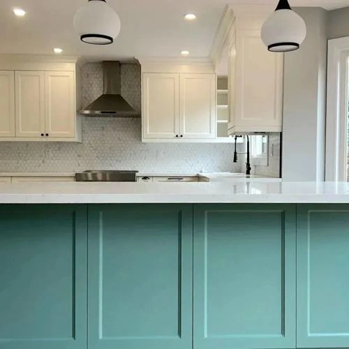 Photo of color Benjamin Moore HC-136 Waterbury Green