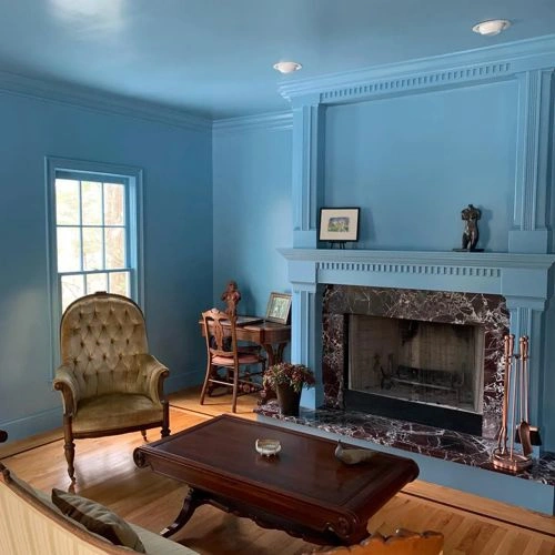 Photo of color Benjamin Moore HC-152 Whipple Blue