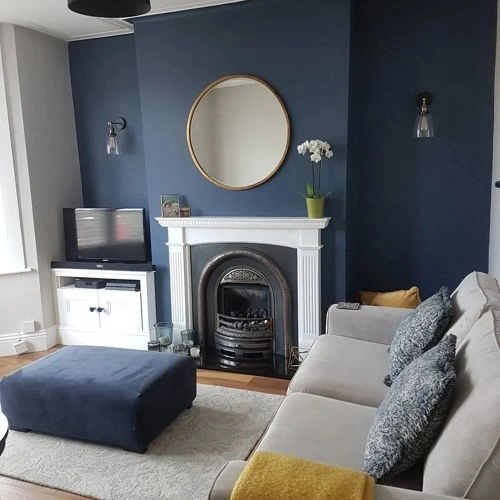 Photo of color Dulux 30BB 10/112 Breton Blue Photo of color Dulux 30BB 10/112 Breton Blue