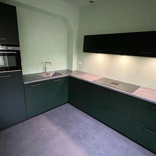 Photo of color RAL Classic RAL 6008  Brown green