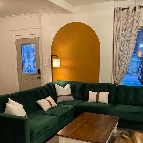 Photo of color Sherwin Williams SW 6377 Butterscotch