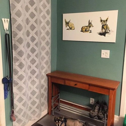 Photo of color Sherwin Williams SW 0017 Calico