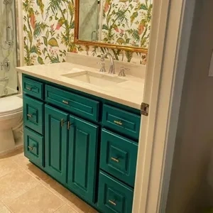 Photo of color Sherwin Williams SW 6482 Cape Verde