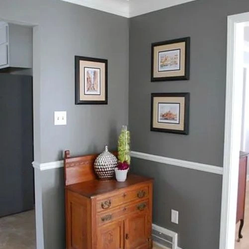 Photo of color Benjamin Moore HC-168 Chelsea Gray
