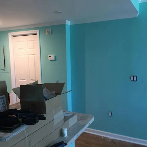 Photo of color Sherwin Williams SW 6786 Cloudless