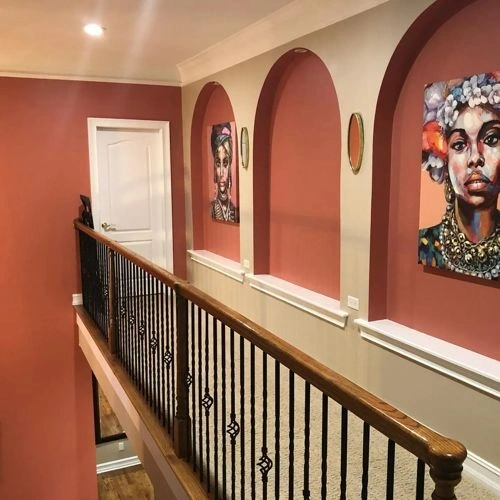 Photo of color Sherwin Williams SW 9005 Coral Clay