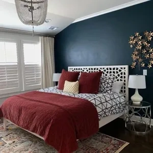 Photo of color Sherwin Williams SW 6237 Dark Night