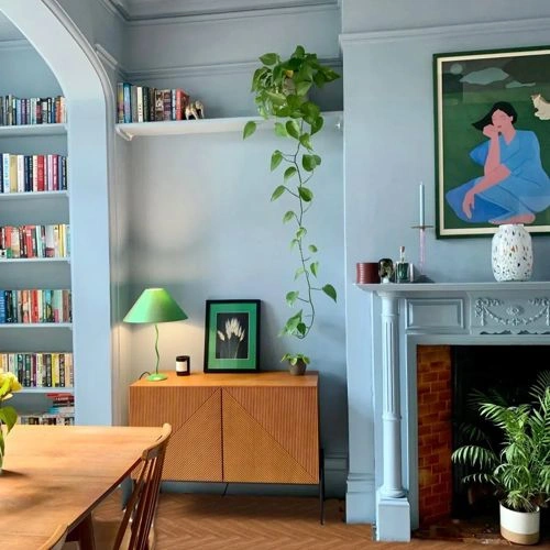 Photo of color Farrow and Ball 307 Kittiwake