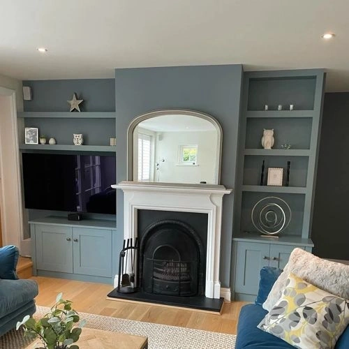 Photo of color Farrow and Ball 306 Selvedge