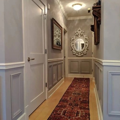 Photo of color Sherwin Williams SW 6275 Fashionable Gray