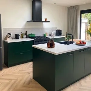 Photo of color RAL Classic RAL 6009  Fir green