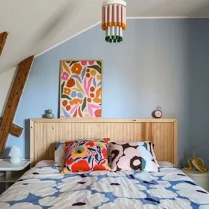 Photo of color Tikkurila H353 Forget me not