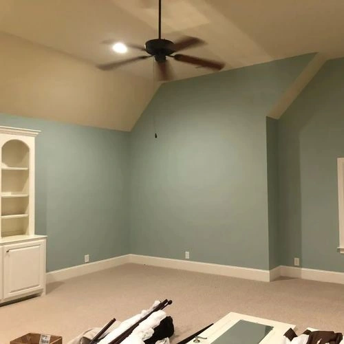Photo of color Sherwin Williams SW 9658 Fresh Eucalyptus