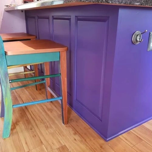 Photo of color Sherwin Williams SW 6983 Fully Purple