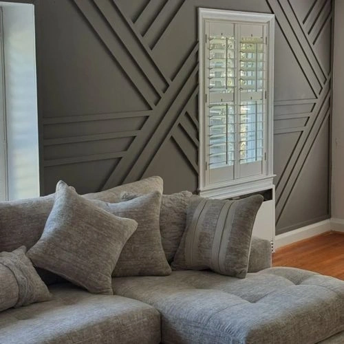 Photo of color Sherwin Williams SW 7019 Gauntlet Gray Photo of color Sherwin Williams SW 7019 Gauntlet Gray