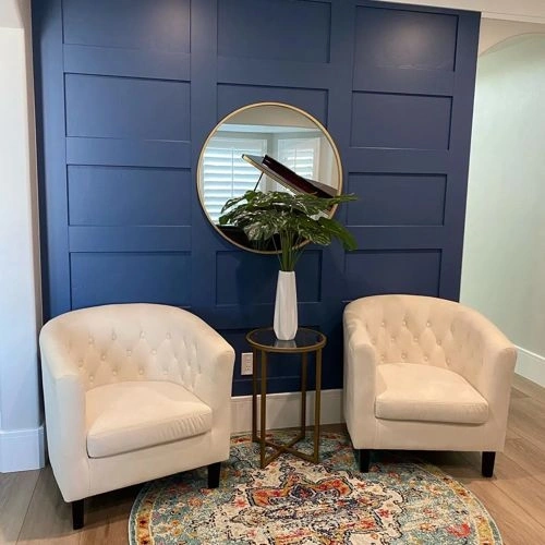 Photo of color Benjamin Moore 840 Kensington Blue Photo of color Benjamin Moore 840 Kensington Blue