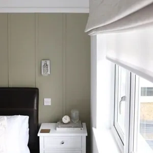 Photo of color Little Greene 322 Book Room Green