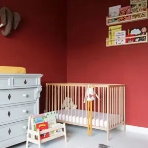 Photo of color Little Greene 15 Bronze Red