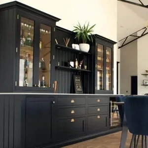 Photo of color Little Greene 119 Jack Black