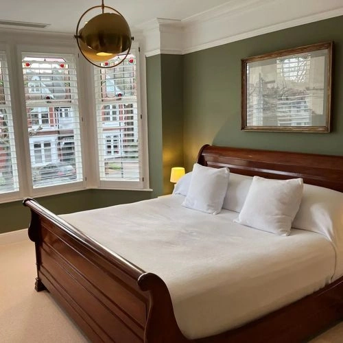 Photo of color Little Greene 80 Sage Green