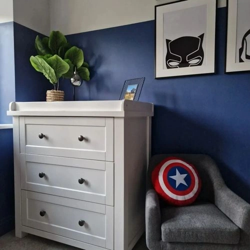 Photo of color Little Greene 255 Smalt