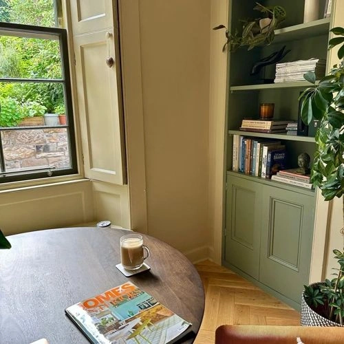 Photo of color Little Greene 319 Travertine