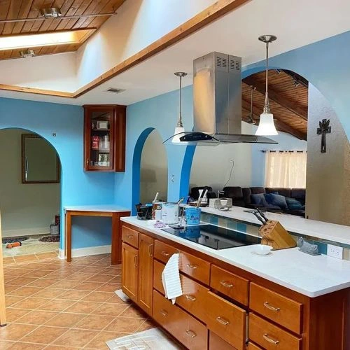 Photo of color Sherwin Williams SW 6795 Major Blue