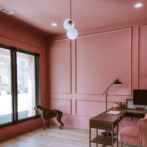 Photo of color Sherwin Williams SW 6304 Pressed Flower