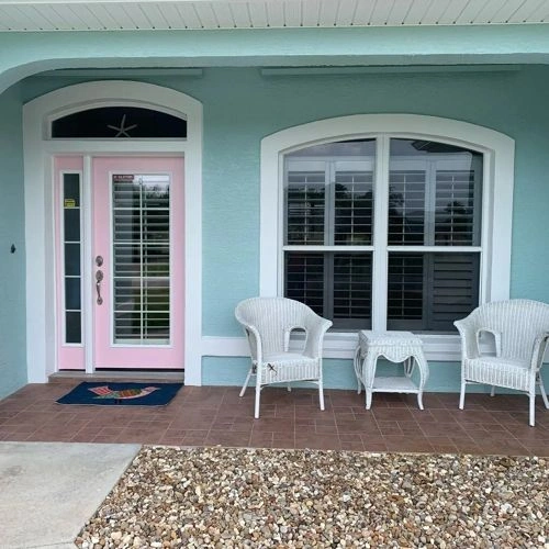 Photo of color Sherwin Williams SW 6575 Priscilla