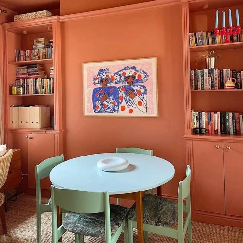 Photo of color Farrow and Ball 64 Red Earth