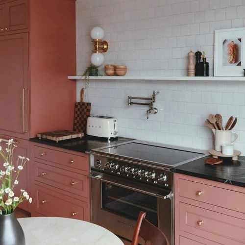 Photo of color Sherwin Williams SW 6053 Reddened Earth