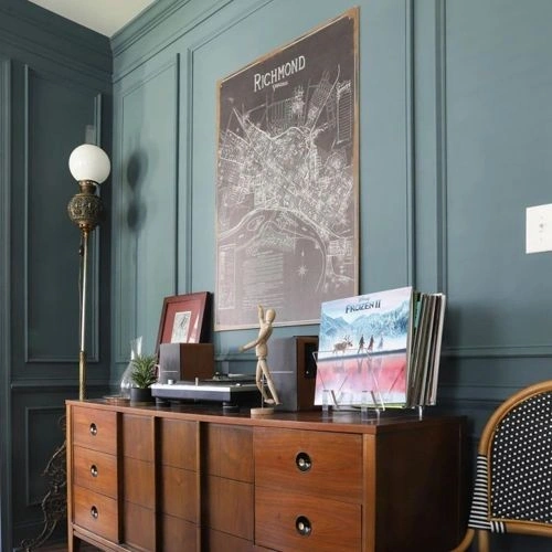 Photo of color Sherwin Williams SW 6222 Riverway