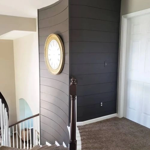 Photo of color Sherwin Williams SW 7675 Sealskin Photo of color Sherwin Williams SW 7675 Sealskin